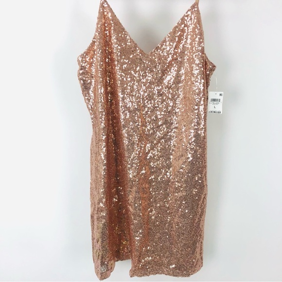 NWT Bar III Sequin Embellished Mini Shift Dress Sleeveless Party Cocktail Dress‎ - Picture 3 of 6